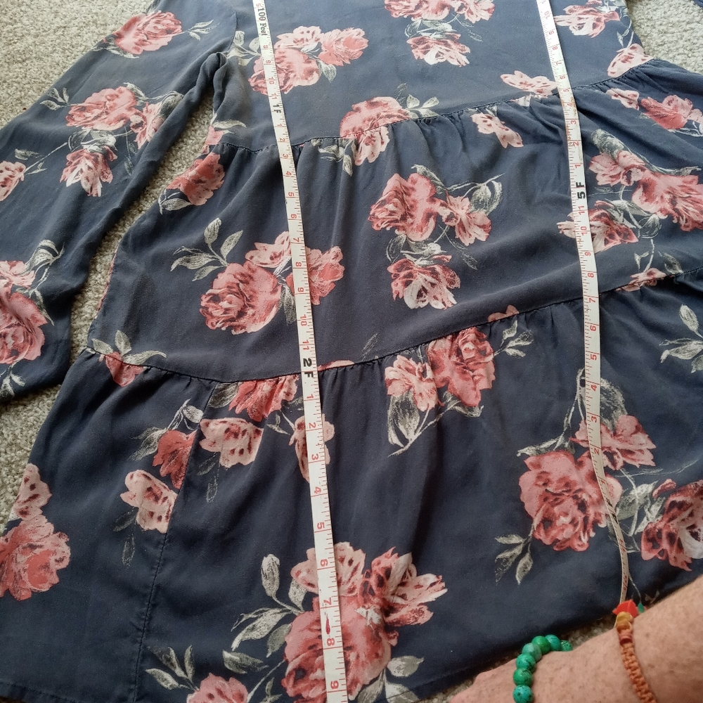 Arizona Bell Sleeves Flowy Tunic Dress